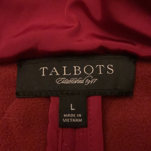 Talbots vest red size Large - Picture 3 of 7